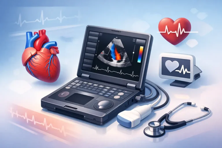 Ecógrafo para cardiología portátil: qué mirar