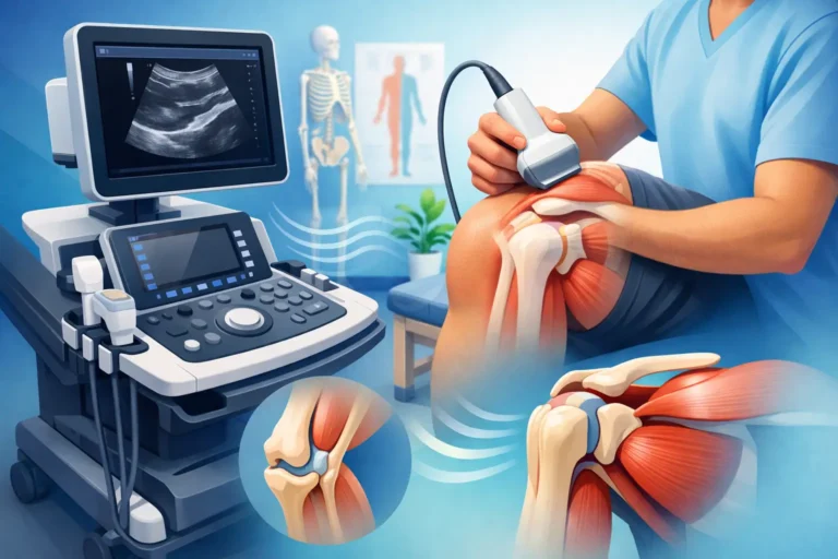 Ecógrafo para fisioterapia musculoesquelética