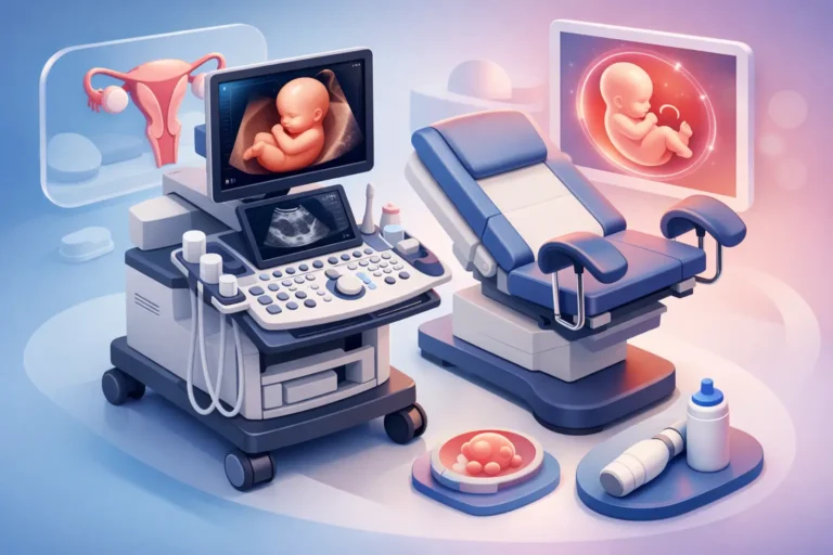 Ecógrafo para ginecología y obstetricia