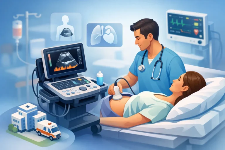 Ecógrafo point of care hospital: qué valorar