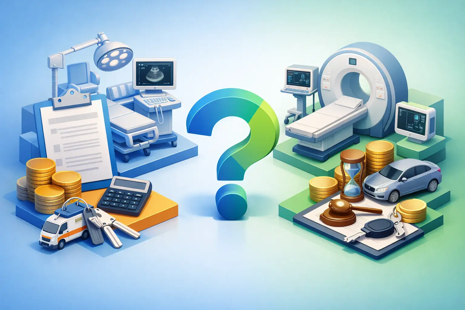 Qué diferencia hay entre leasing y renting médico