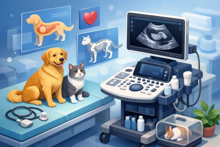 Mejores ecógrafos para veterinaria en clínica